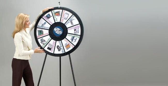 floor prize wheel