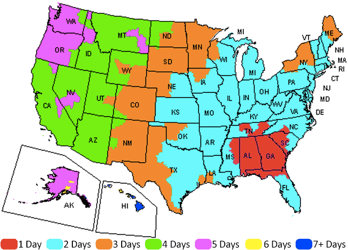 Shipping Map